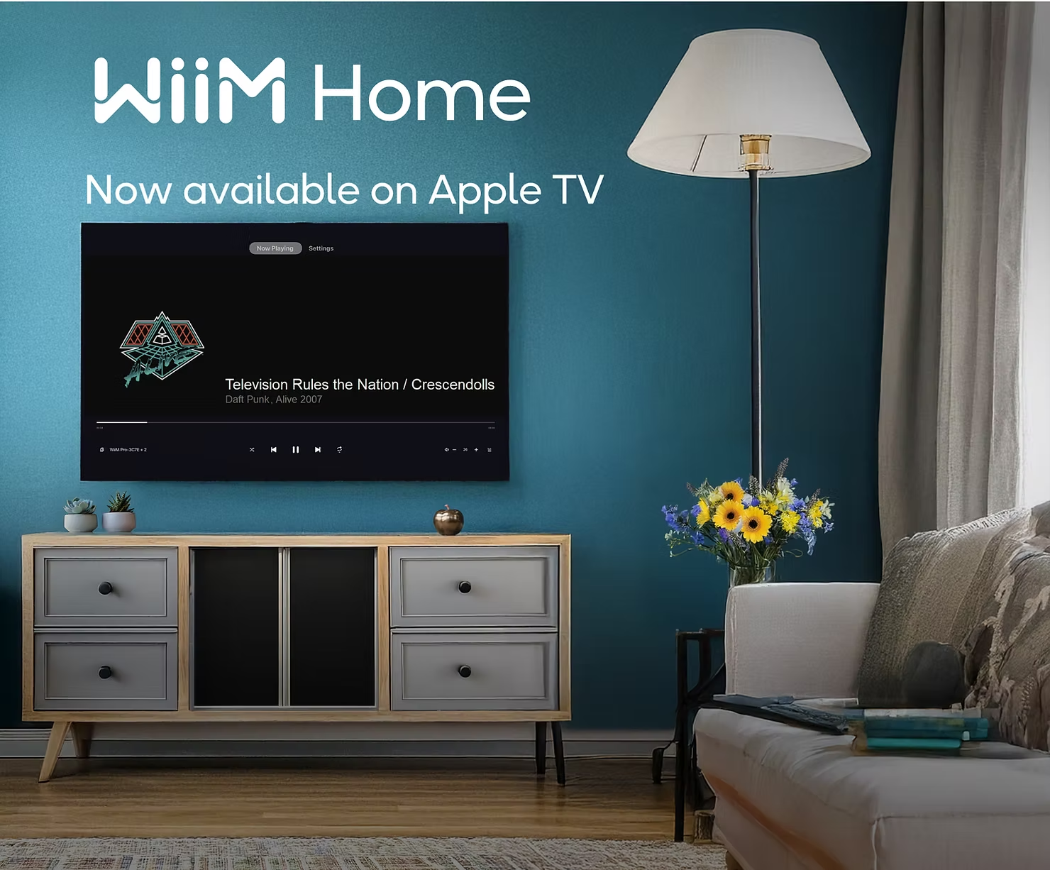 WiiM Home App 登陸 Apple TV!