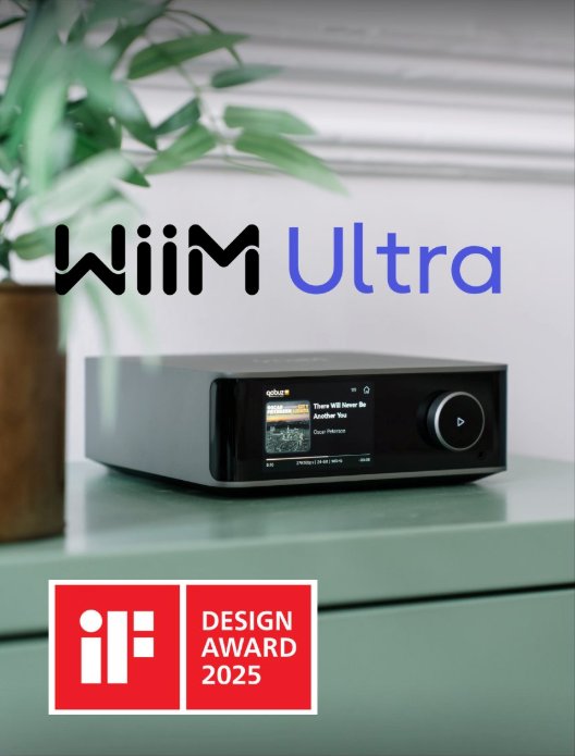 WiiM Ultra 在 2025 年 iF 設計獎中大放異彩